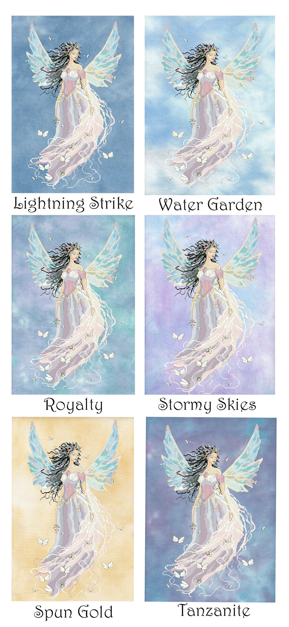 Moonlight Fairy Cross Stitch Chart - PDF - Etsy