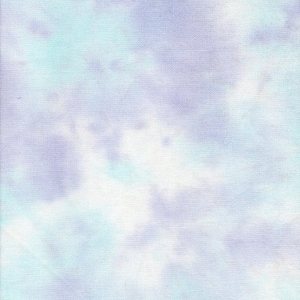 Crystal Skies 18 x 27&quot; 32ct Tejido uniforme Lugana teñido a mano