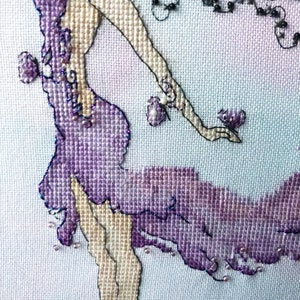 Lilac Spirit Cross Stitch Chart image 4