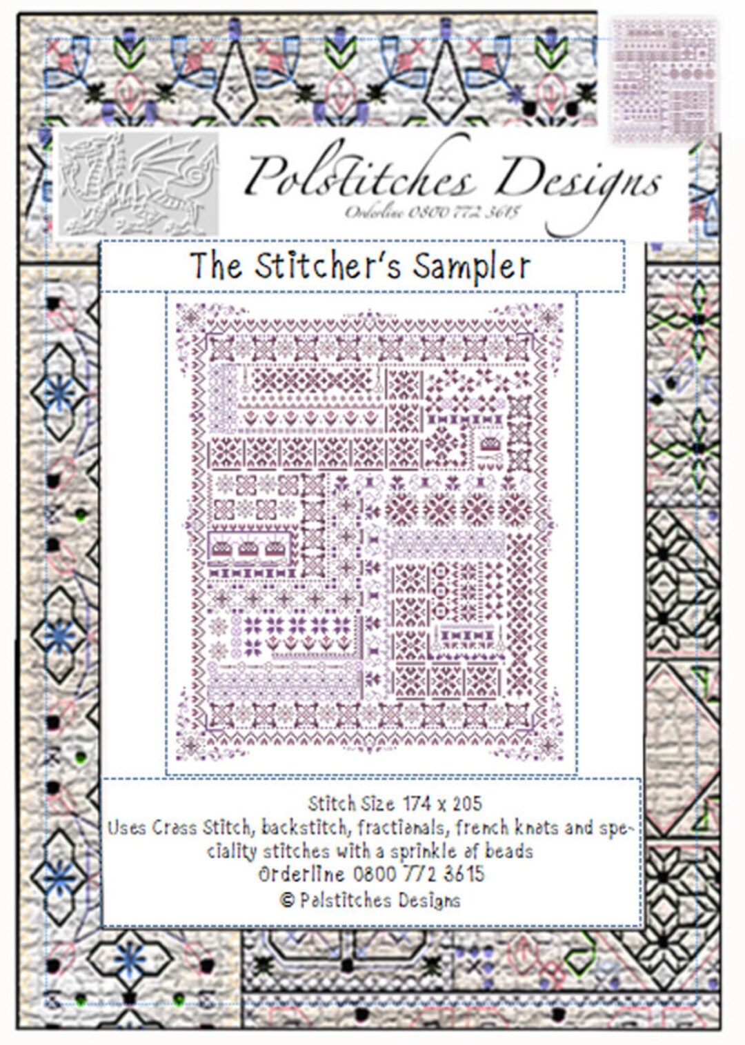 The Stitcher's Sampler - Etsy UK