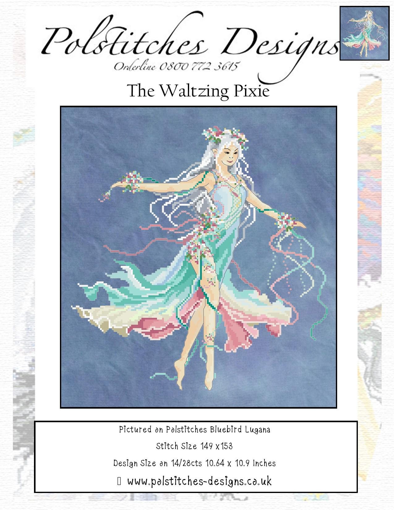 The Waltzing Pixie - Cross Stitch Chart