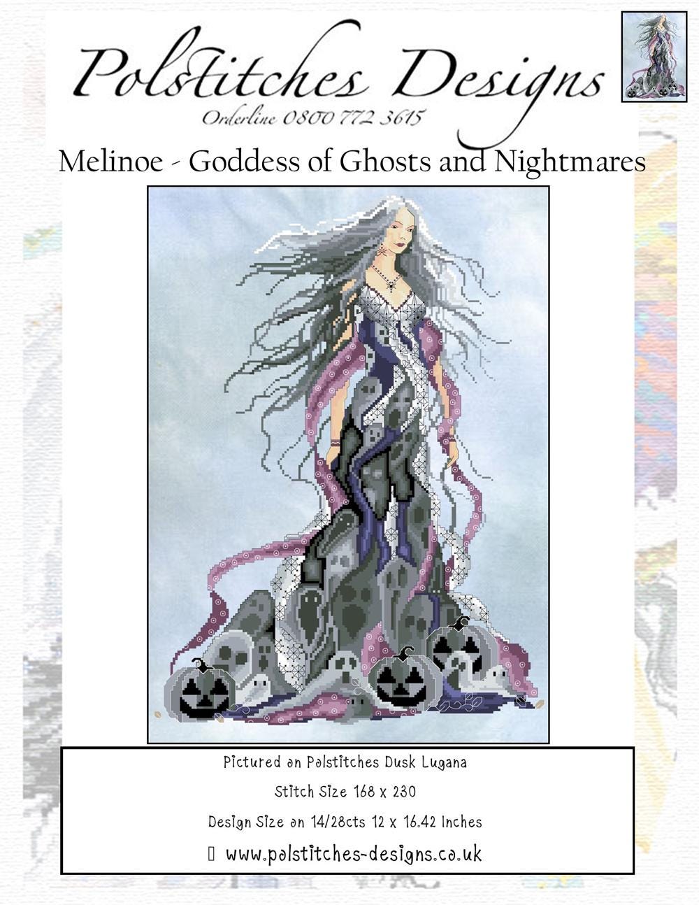 Melinoe - Goddess of Ghosts and Nightmares - Printed Chart