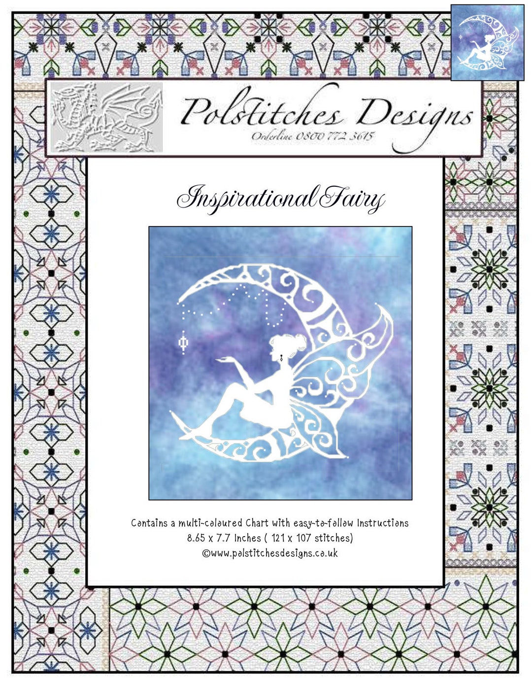 Inspirational Fairy - Cross Stitch Chart - Etsy