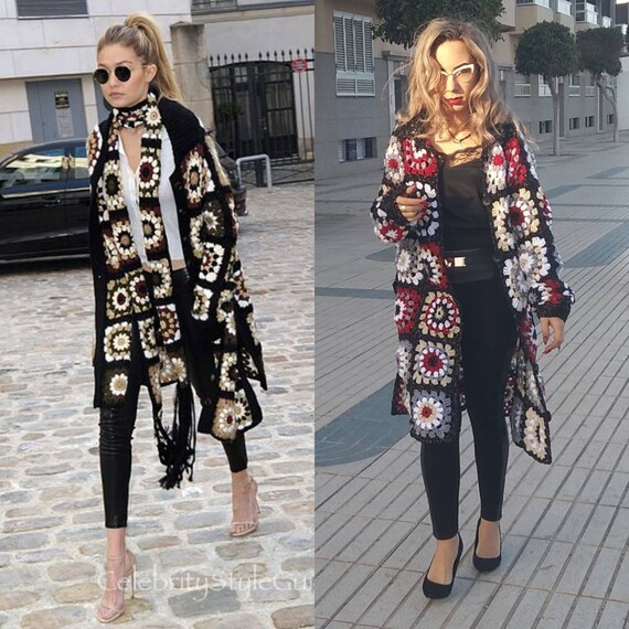 cardigan boho style