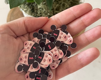 Personalized Mickey Ears Face Confetti: Custom Party Decor