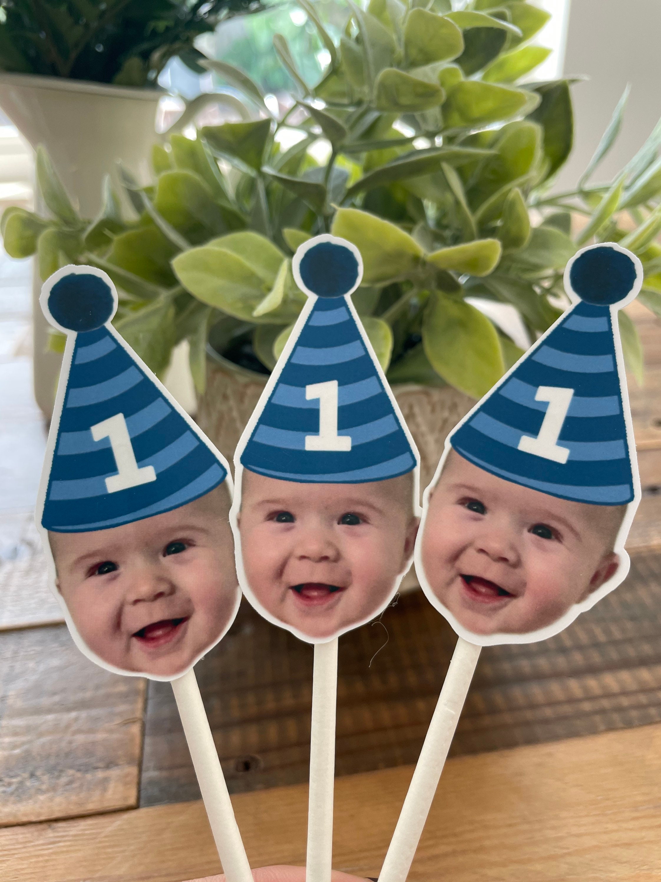 Custom Face Cupcake Toppers Dessert Toppers Photo Cupcake Etsy