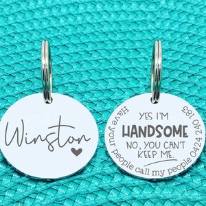 Funny dog tag sayings discount