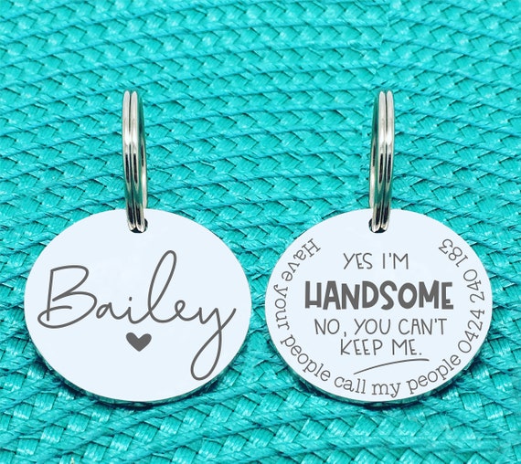 Funny Gifts for Cat Dog Lovers Women Dog Tags Personalized for