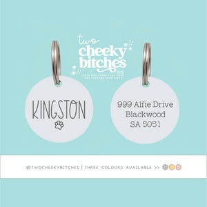Personalized Dog Tag, Personalized Cat Tag, Cat Lover Gift, Cat Id Tag, Dog Name Tag, Cat Tag, Pet Id Tag, Dog Collar, Dog Collar Tag