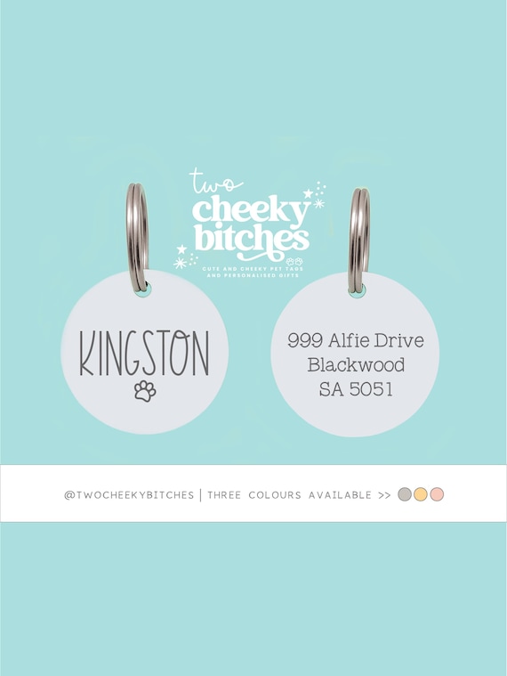 Personalized Dog Tag, Personalized Cat Tag, Cat Lover Gift, Cat Id Tag, Dog Name Tag, Cat Tag, Pet Id Tag, Dog Collar, Dog Collar Tag