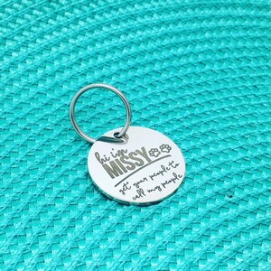 Personalized Dog Tag, Get Your People to Call My People, Engraved Dog Tag, Silver Dog Tag, Whippet, Custom Dog Collar, Dog Name Tag, Dog image 6