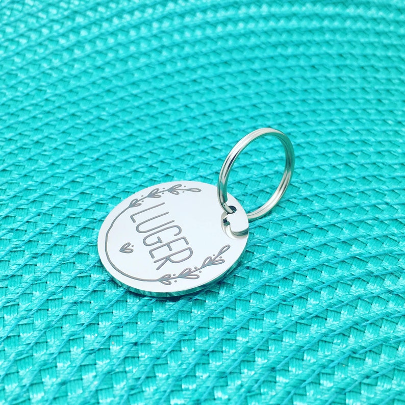 Personalised Dog Name Tag Engraved Dog Tag for Large Dog Etsy Australia