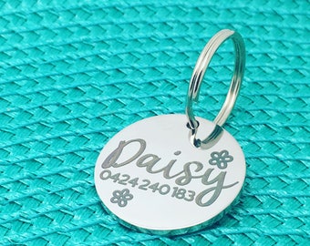 Daisy Dog Tag, Personalised Dog Tag, Personalized Dog Tag, Dog Tag, Pet ID Tag, Name Tag Dog, Custom Pet Tag, Dog Name Tag, Labrador Tag