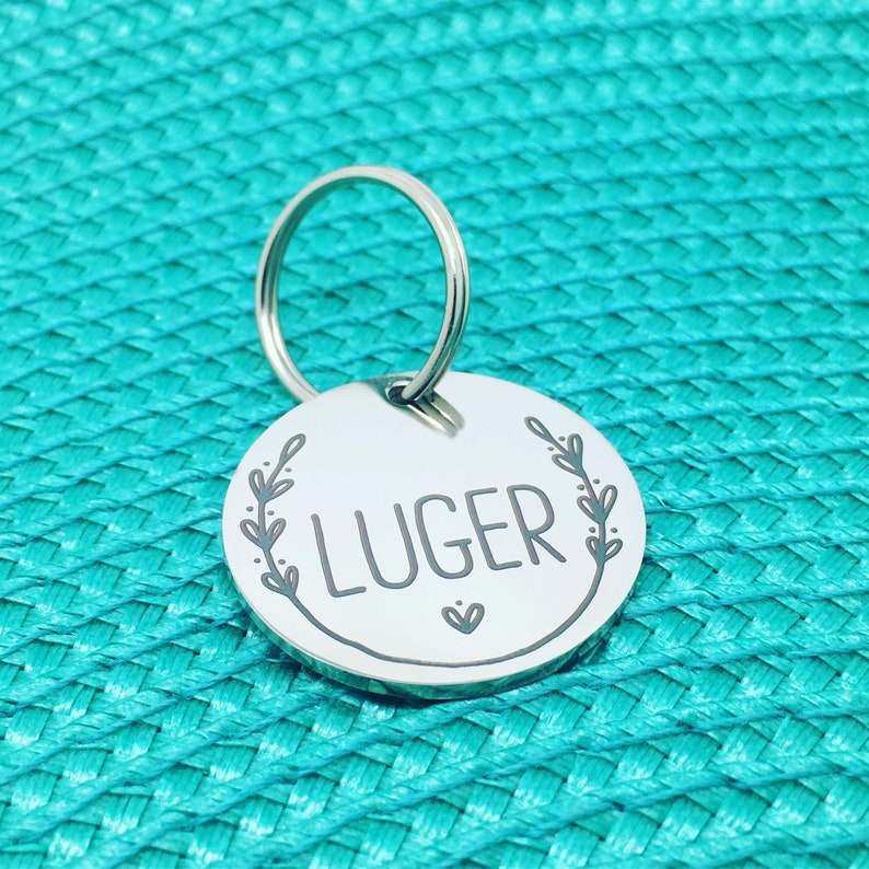 Personalised Dog Name Tag Engraved Dog Tag for Large Dog Etsy Australia