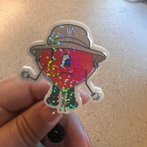 Heart Badge Reel -Bad Bunny Badge Reel- Nurse Badge Reel Badge Reel-Reggaeton Badge Holder- Un Verano Sin Ti -Benito Badge Reels