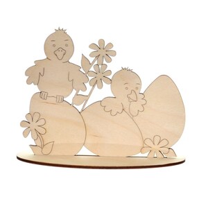 Easter Egg , Cute Easter Ornament,Easter DIY, Home Decor,Wood Easter Decor,Easter Wooden Egg,Laser Cut Wooden,Set Unfinished,Ready to Paint.