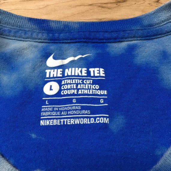 Custom Acid Wash NO LIMITS Nike M/L Tshirt // Reverse Dyed - Etsy