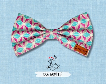 Kaleidoscope Handmade Dog Bow Tie