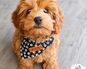 Paws Tie Up Handmade Dog Bandana