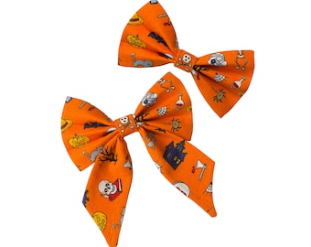 Noeud papillon marin pour chien d'Halloween - Des bonbons ou un sort