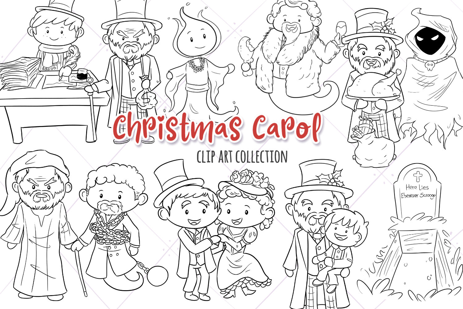 A Christmas Carol Clip Art 