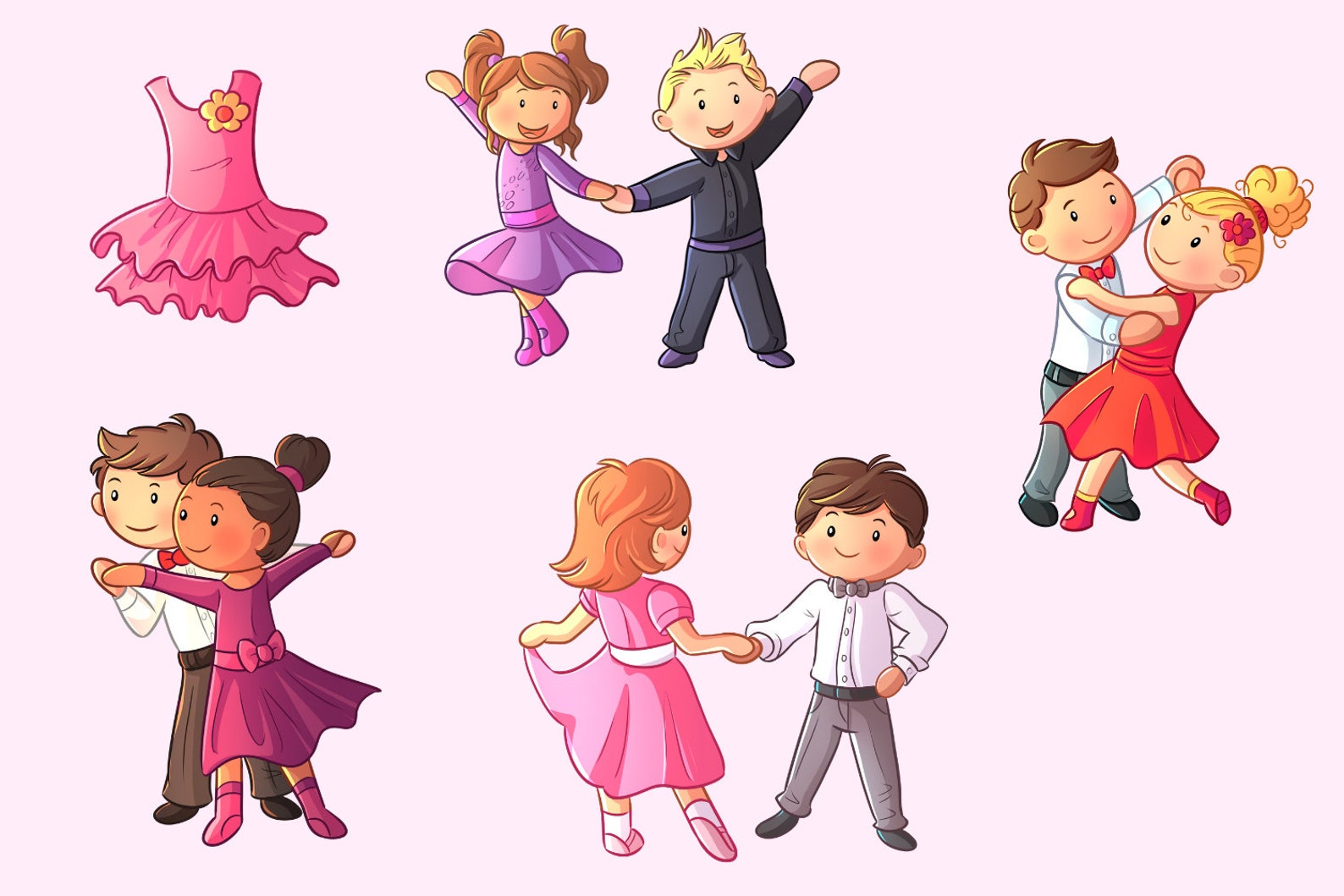 Ballroom Dancers Clipart, Cute Ballroom Dancing Clip Art, Ballroom