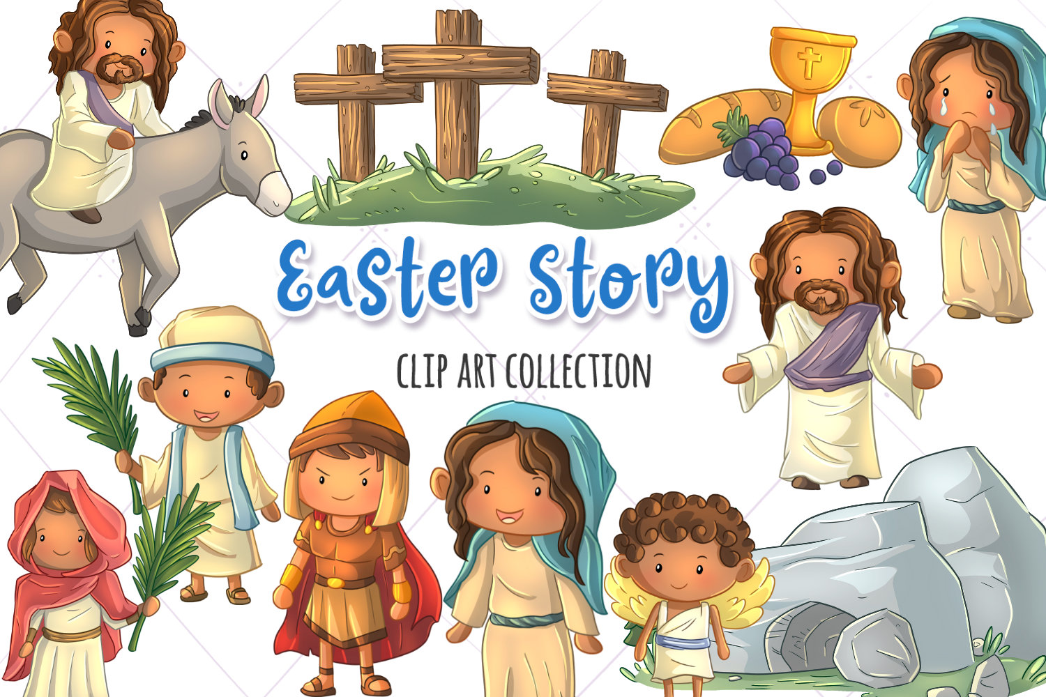 Jesus easter clipart