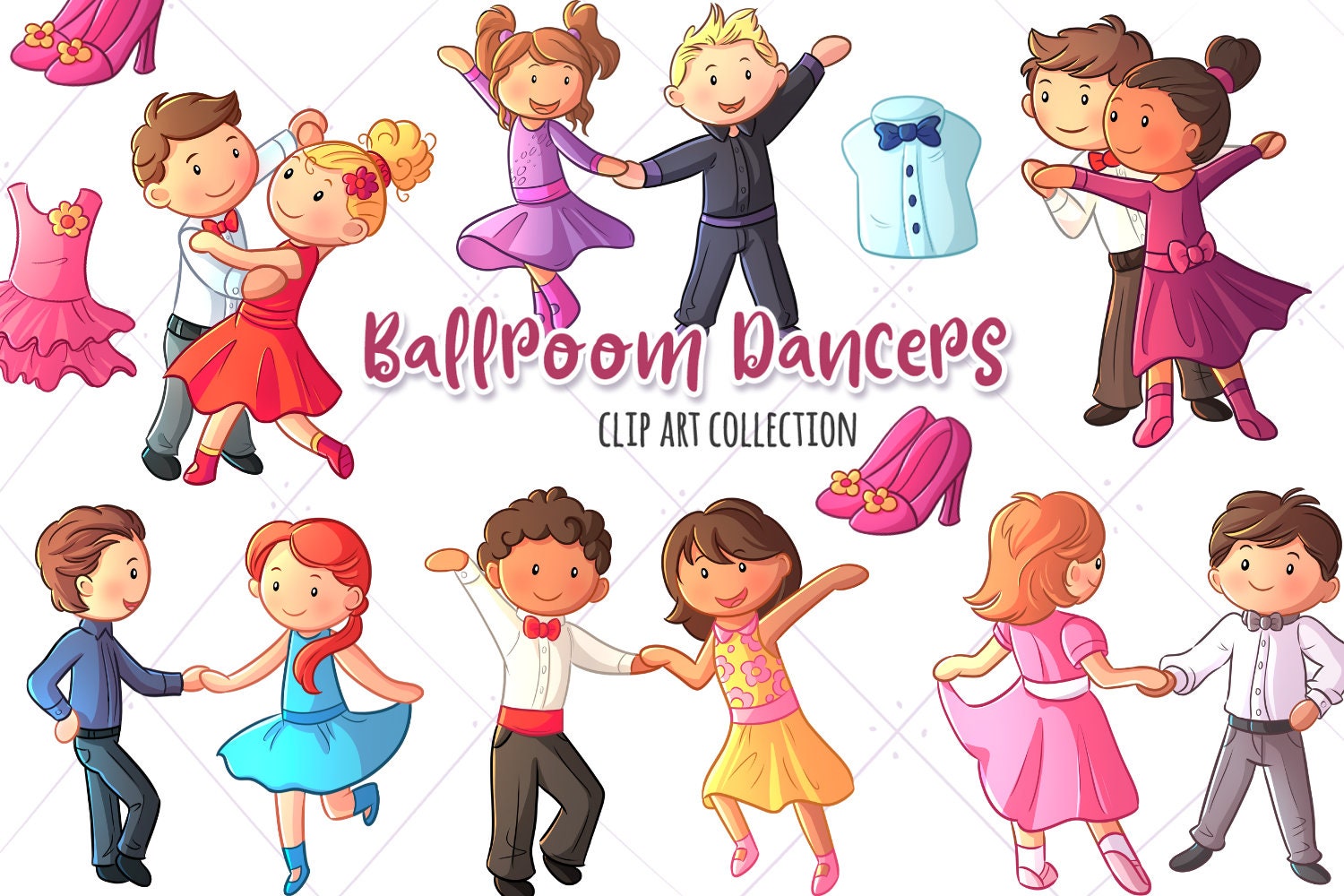 Ballroom Dance Clipart Cartoon