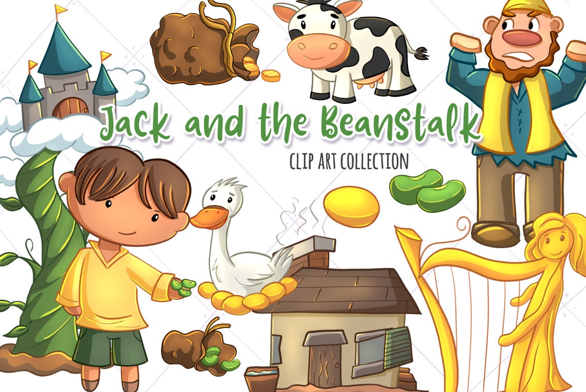 Jack and the Beanstalk Clip Art
