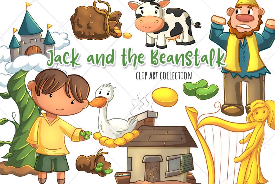 jack from jack and the beanstalk clipart