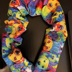 Stethoscope Cover, Stethoscope Sleeve, Stethoscope, Reusable Stethoscope Cover, - Colorful Dogs (Limited)