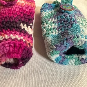 Winyuyby 1Pcs Portable Wrist Yarn Holder,Wooden Wrist Yarn Holder,Prevents Yarn Tangling and Misalignment for Knitting Crochete,C, Blue