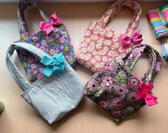 Toddler Tote Bag, Colorful Kids for Playdates and Preschool