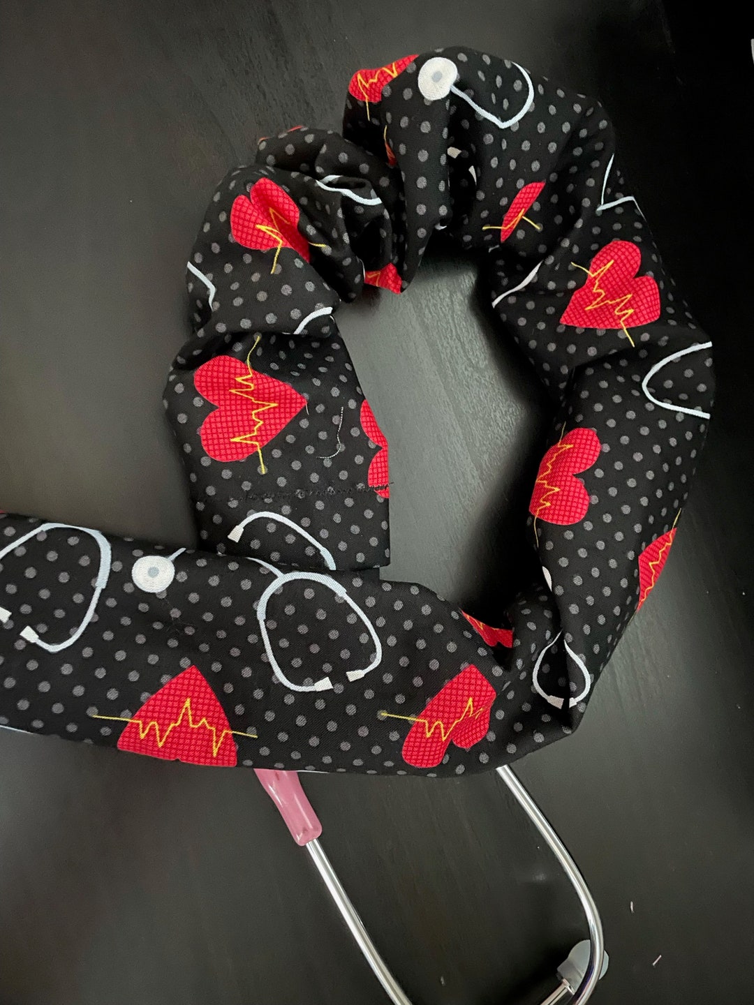 Stethoscope Cover, Stethoscope Sleeve, Hearts and Stethoscopes Etsy