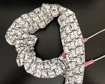 Stethoscope Cover, Stethoscope sleeve, Reusable Stethoscope Cover,  Black and White Cats