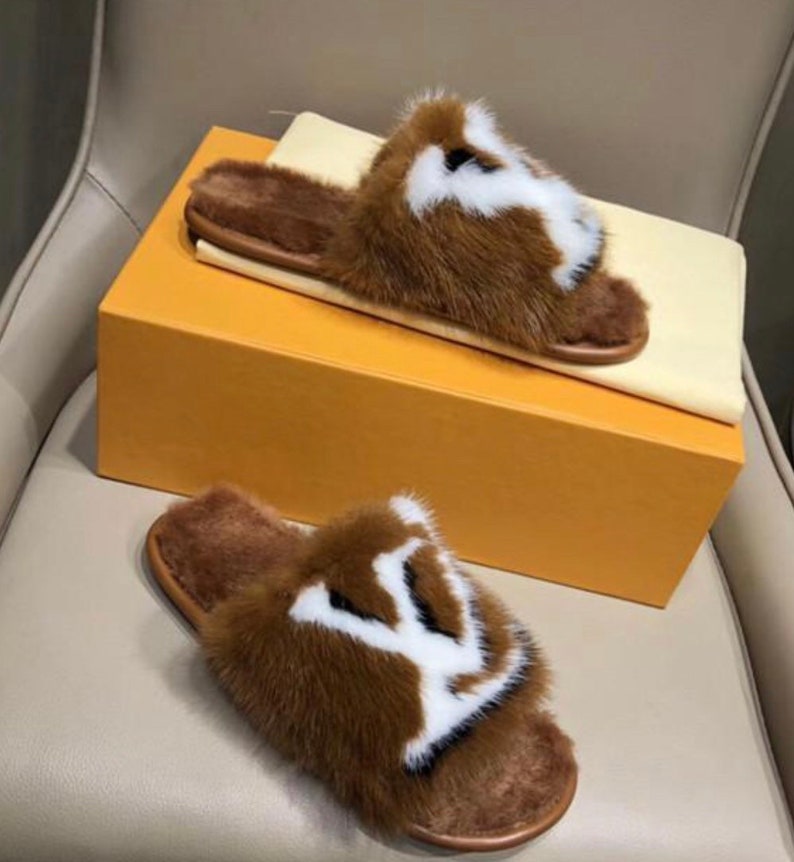 lv slippers dupe