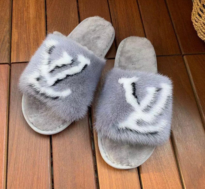 lv house slippers - Main Image