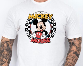 Retro Mickey Mouse Shirt For Husband or Dad, Disneyworld Trip Shirt, Disney Trip Shirt