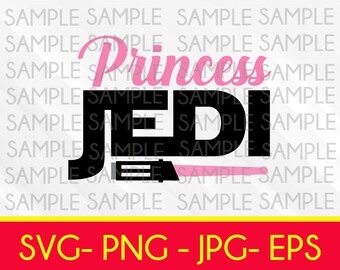 Download Princess Jedi Svg Etsy