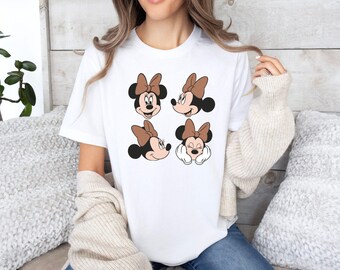 Comfort Colors Retro Minnie Mouse Shirt, Disney Trip Shirt, Cute Disney Tee, Magic Kingdom Tee, Disneyland Shirt