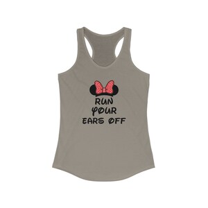 Run Your Ears Off Marathon Shirt, Minnie Bow Shirt, Running Shirt, Dopey Tank Top, 10k Run Shirt, Dopey Tank image 7