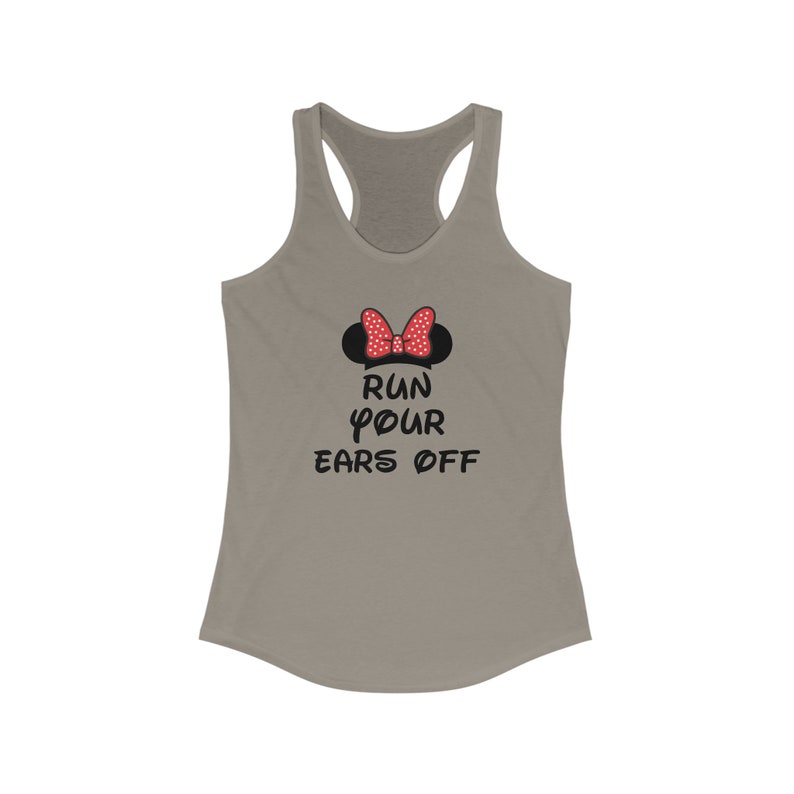 Run Your Ears Off Marathon Shirt, Minnie Bow Shirt, Running Shirt, Dopey Tank Top, 10k Run Shirt, Dopey Tank image 7