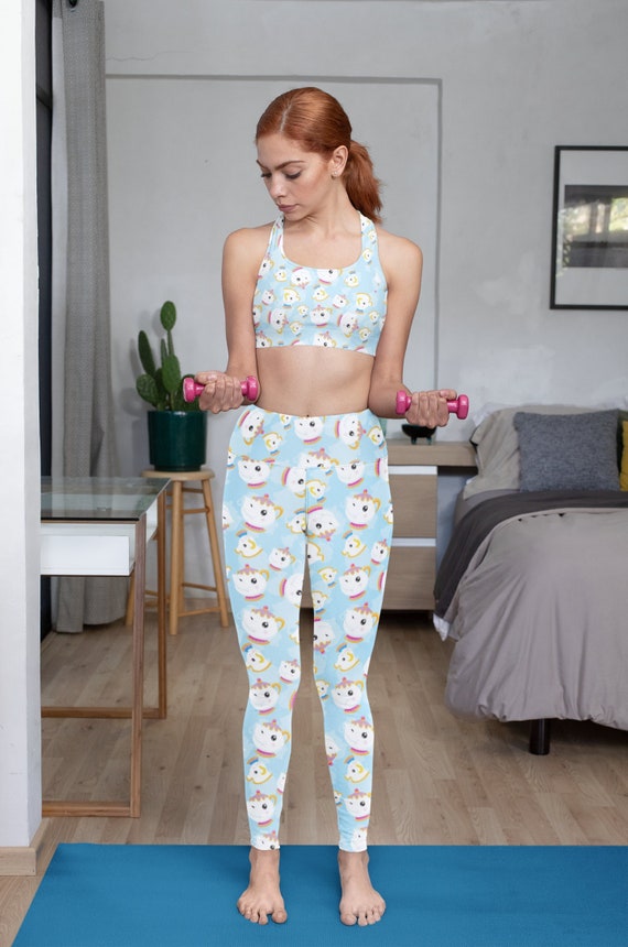 Beast Workout Set Disney Leggings 