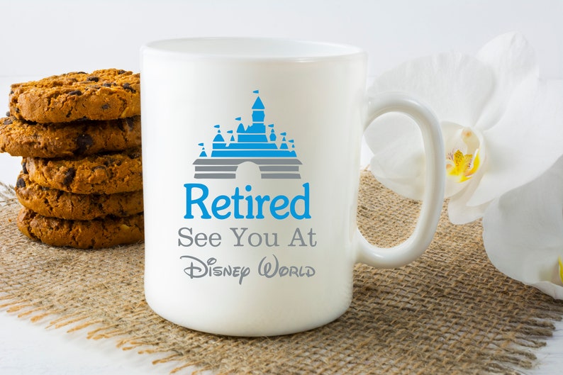 Retired See You at Disney Disney Retirement Gifts Disney Etsy