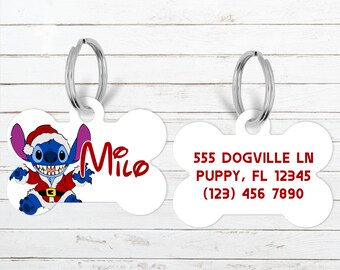 stitch dog tag
