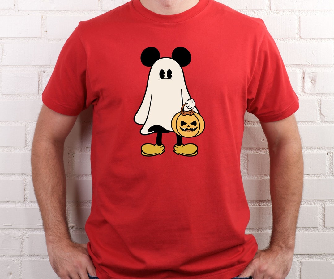 Mickey Trick or Treat Short Shirt, Disney Halloween Shirt, Mickey