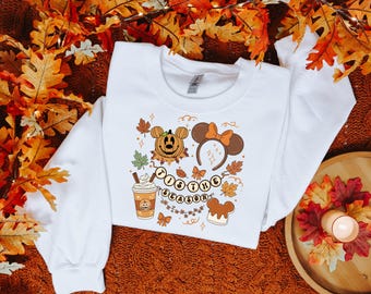 Halloween Tis The Season Disney Sweater, Disney Shirt, Disney Fall Shirt, Fall Shirt, Disney Pumpkin Shirt, Mickey Autumn Shirt