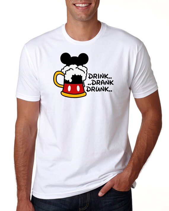 Mickey Mouse Beer Mug Drink Drank Drunk 