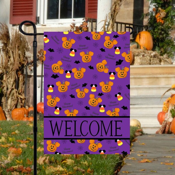 Candy Corn Yard Flag Etsy