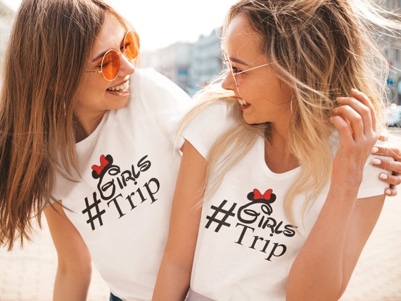 Girl's Trip Best Friends Shirt Disney 